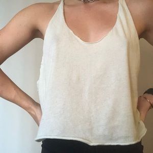 cropped tank top